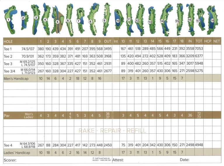 The Nicklaus Course - Bay Point Golf Club - Nicklaus Course